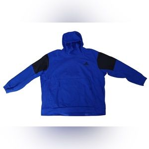NWOT Adidas Men’s Hoodie Sweater XXL Blue/Black